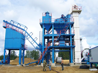 LBJ1500 Asphalt Mixing Plant